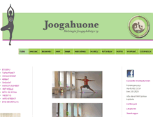 Tablet Screenshot of joogahuone.fi